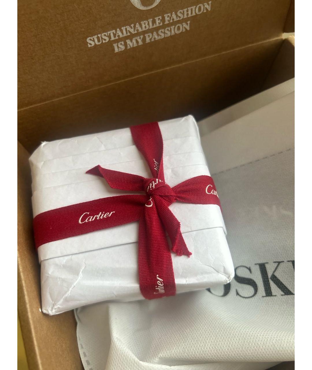 CARTIER Серебряное кольцо из белого золота, фото 5