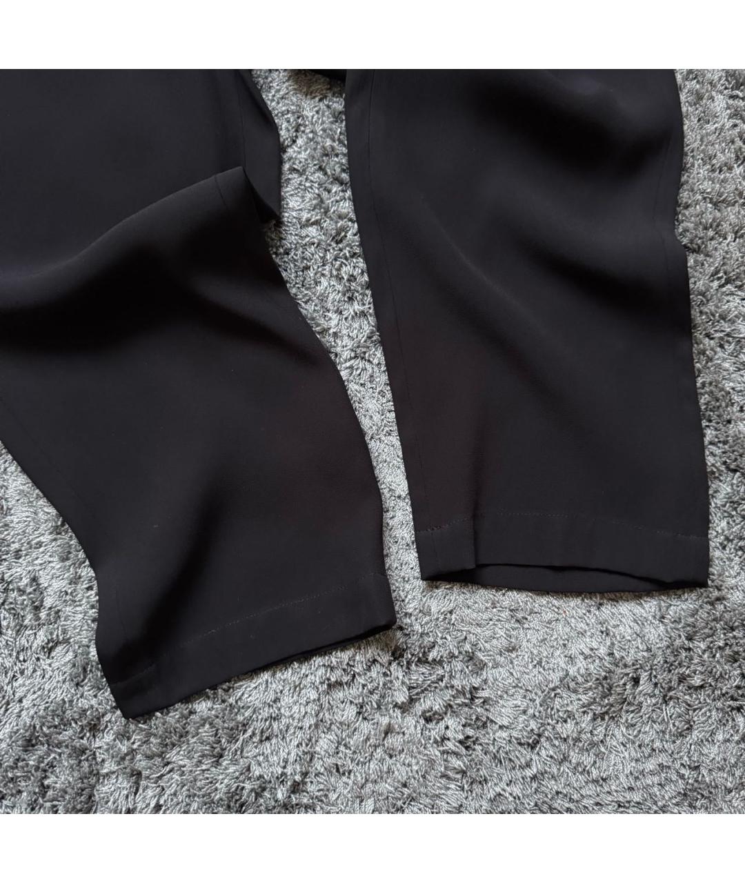 MARNI Черные вискозные брюки широкие, фото 3