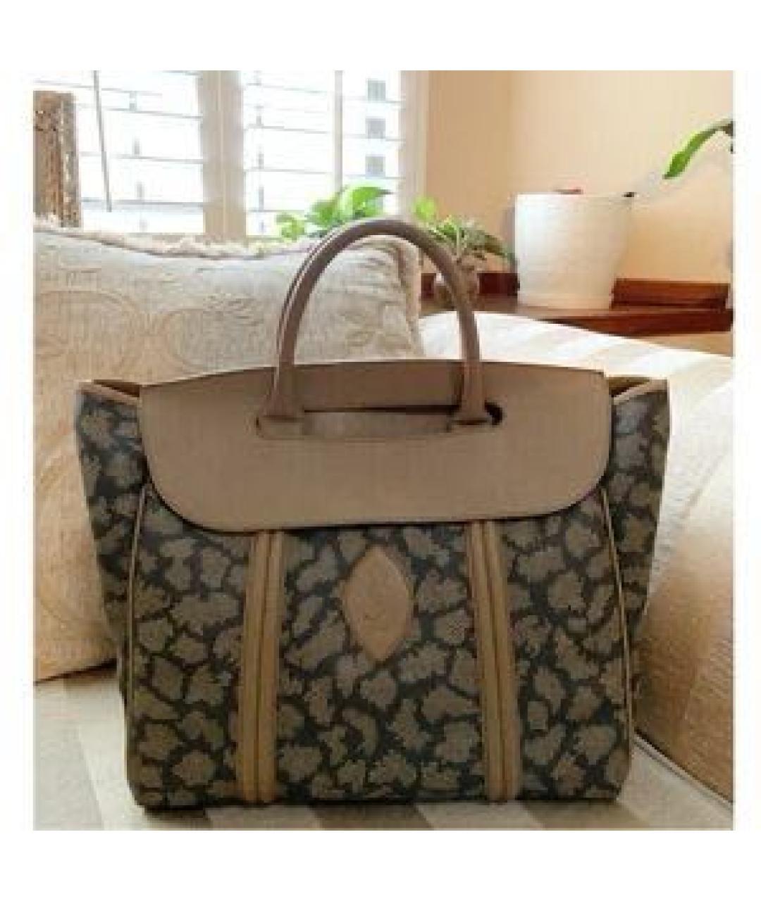 SAINT LAURENT Антрацитовая кожаная сумка через плечо, фото 8