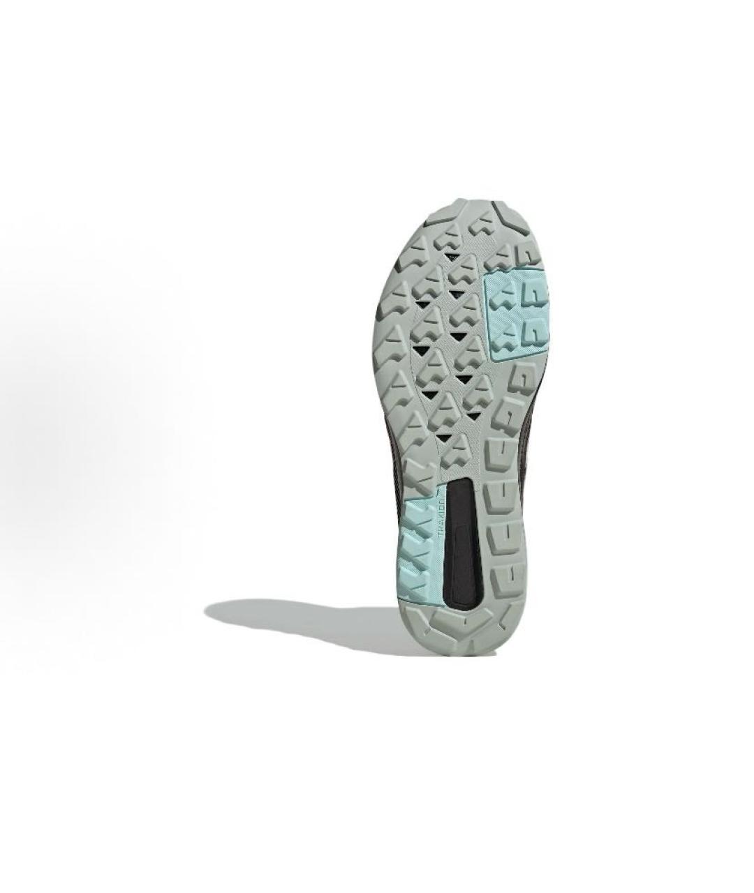 ADIDAS Черные текстильные высокие кроссовки / кеды, фото 5