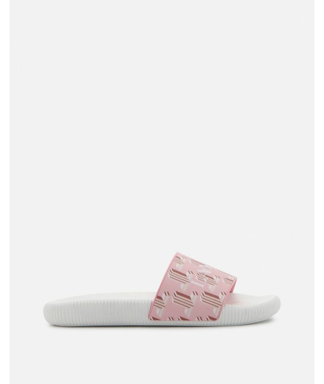 LANVIN Розовые резиновые шлепанцы, фото 7