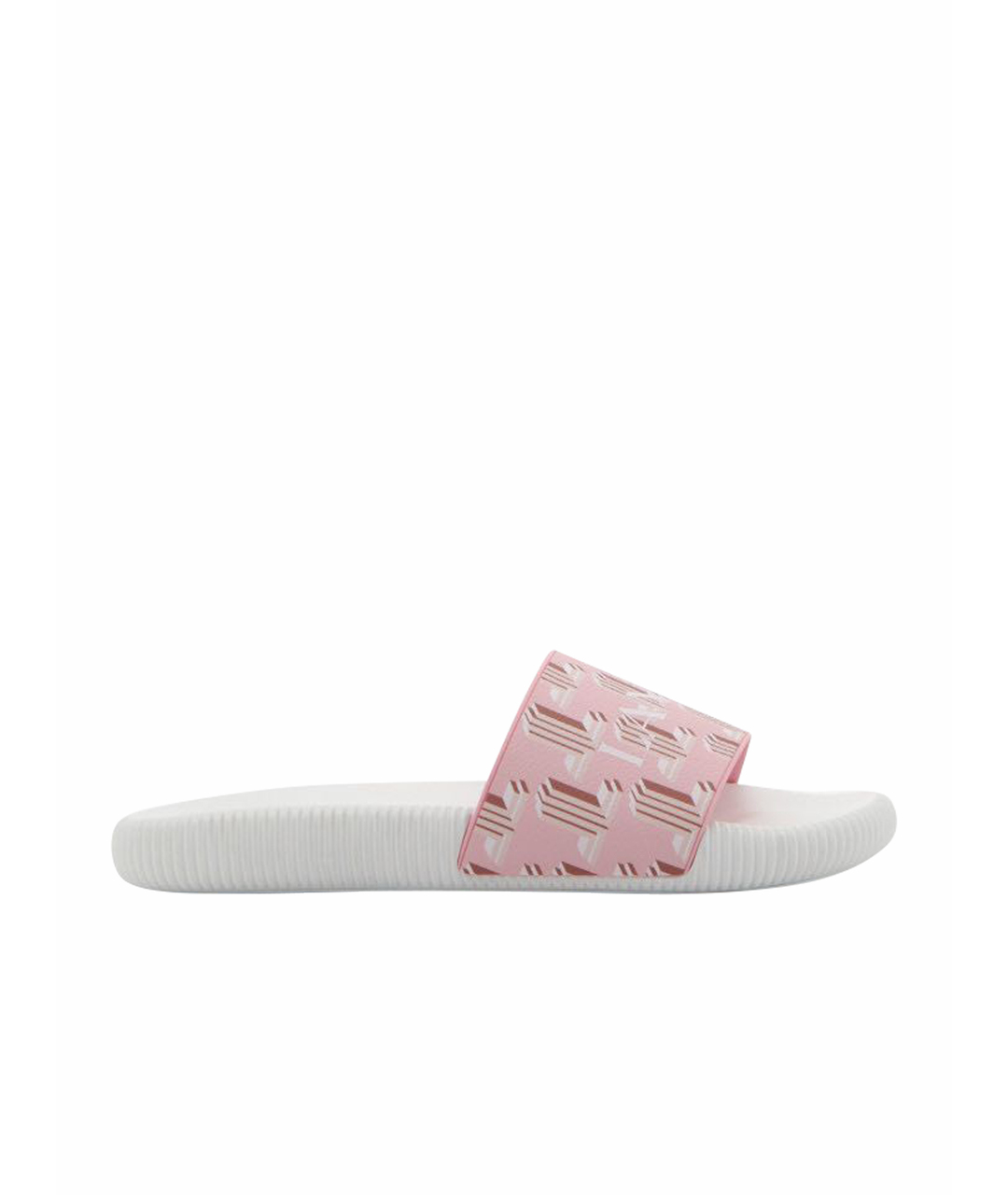 LANVIN Розовые резиновые шлепанцы, фото 1