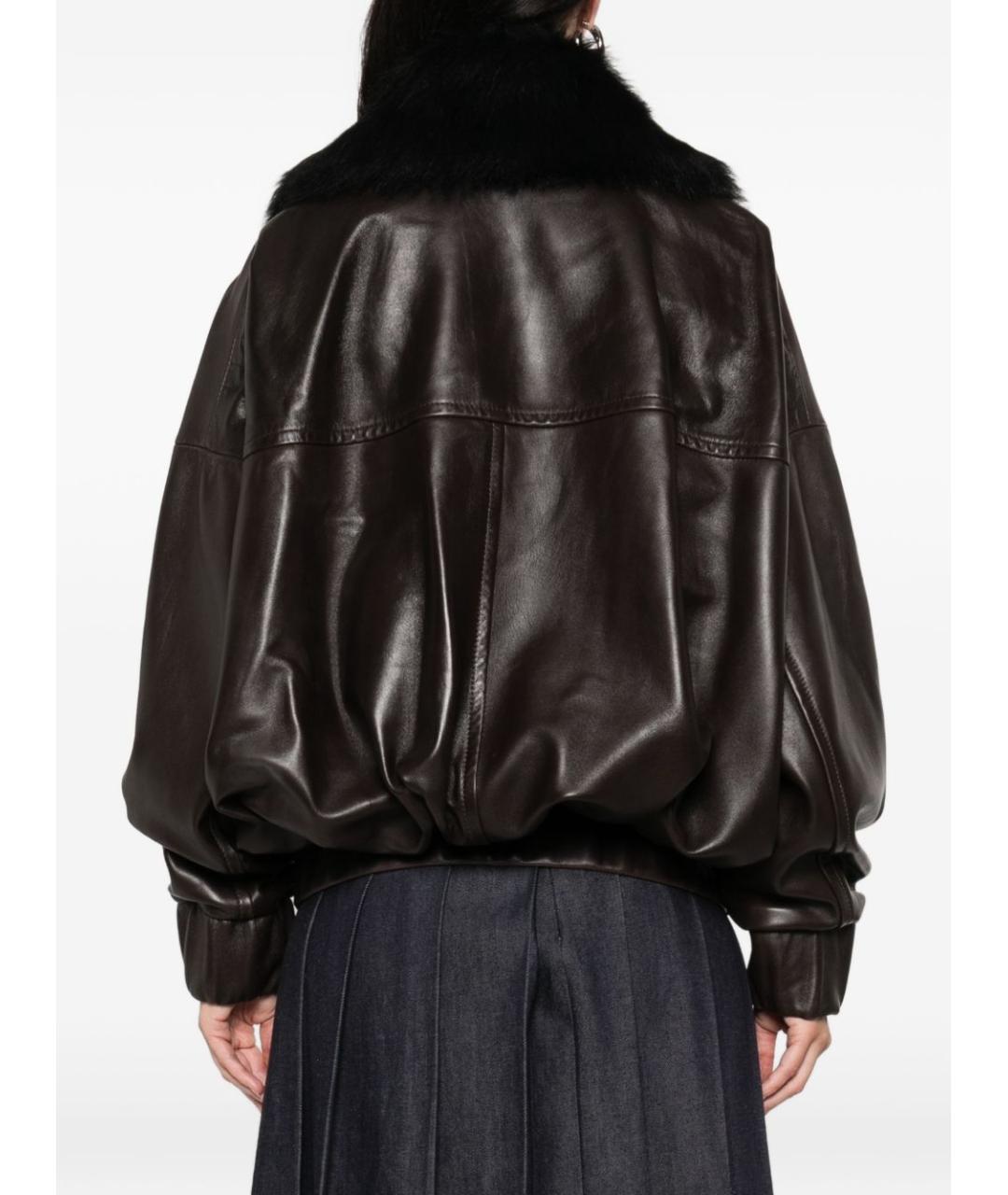 KHAITE Коричневая куртка, фото 4