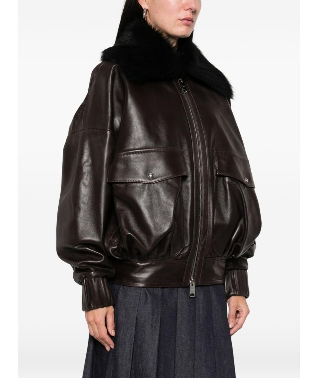 KHAITE Коричневая куртка, фото 3