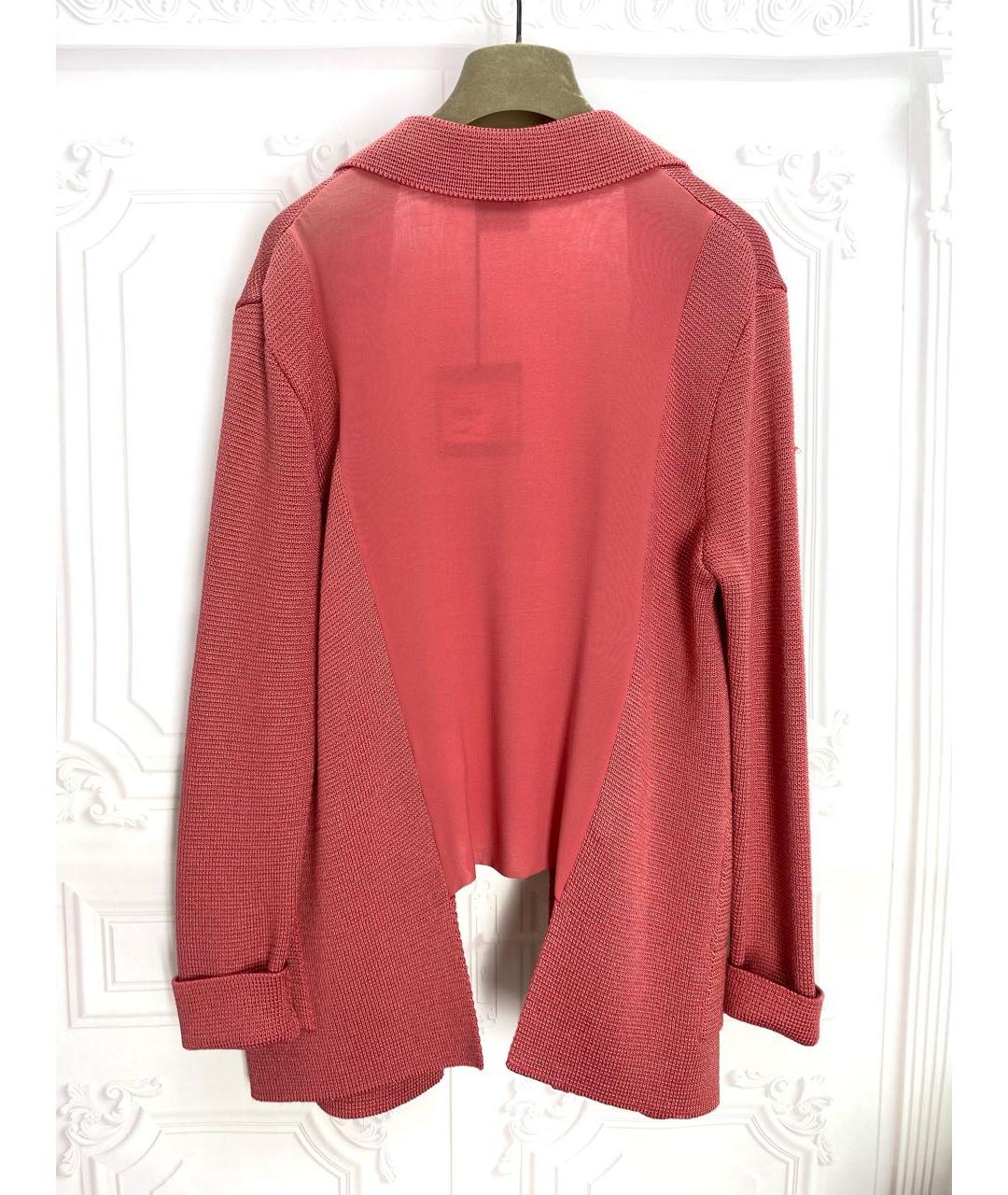 NUDE Коралловый хлопковый кардиган, фото 8