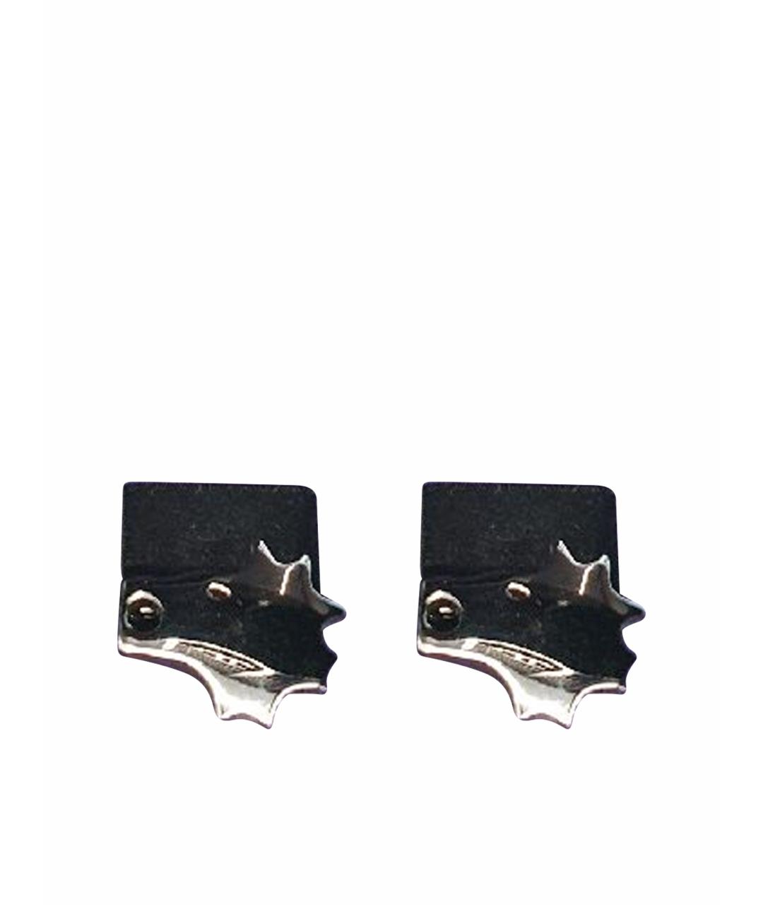 DUPONT Серебряные металлические запонки, фото 1