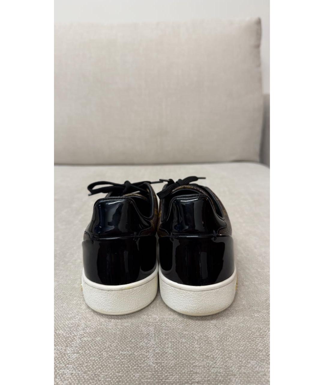 LOUIS VUITTON Коричневые кеды, фото 4