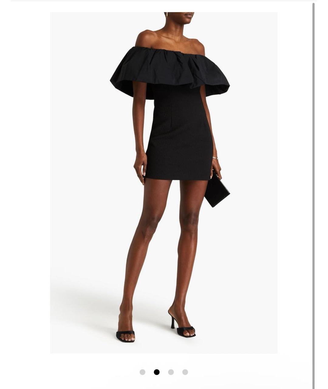 ALTUZARRA Черное полиэстеровое вечернее платье, фото 2