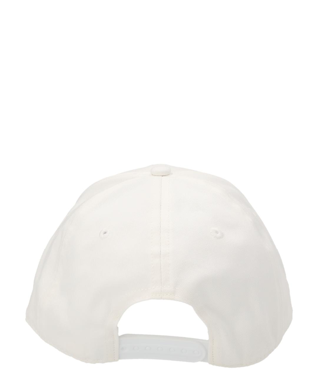 GOLDEN GOOSE DELUXE BRAND Белая хлопковая кепка/бейсболка, фото 3
