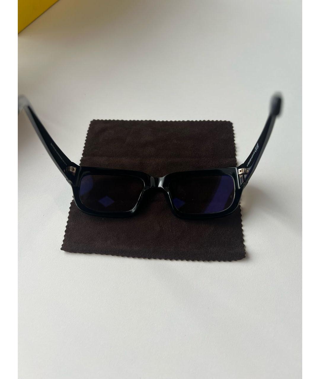 TOM FORD Черные пластиковые солнцезащитные очки, фото 5