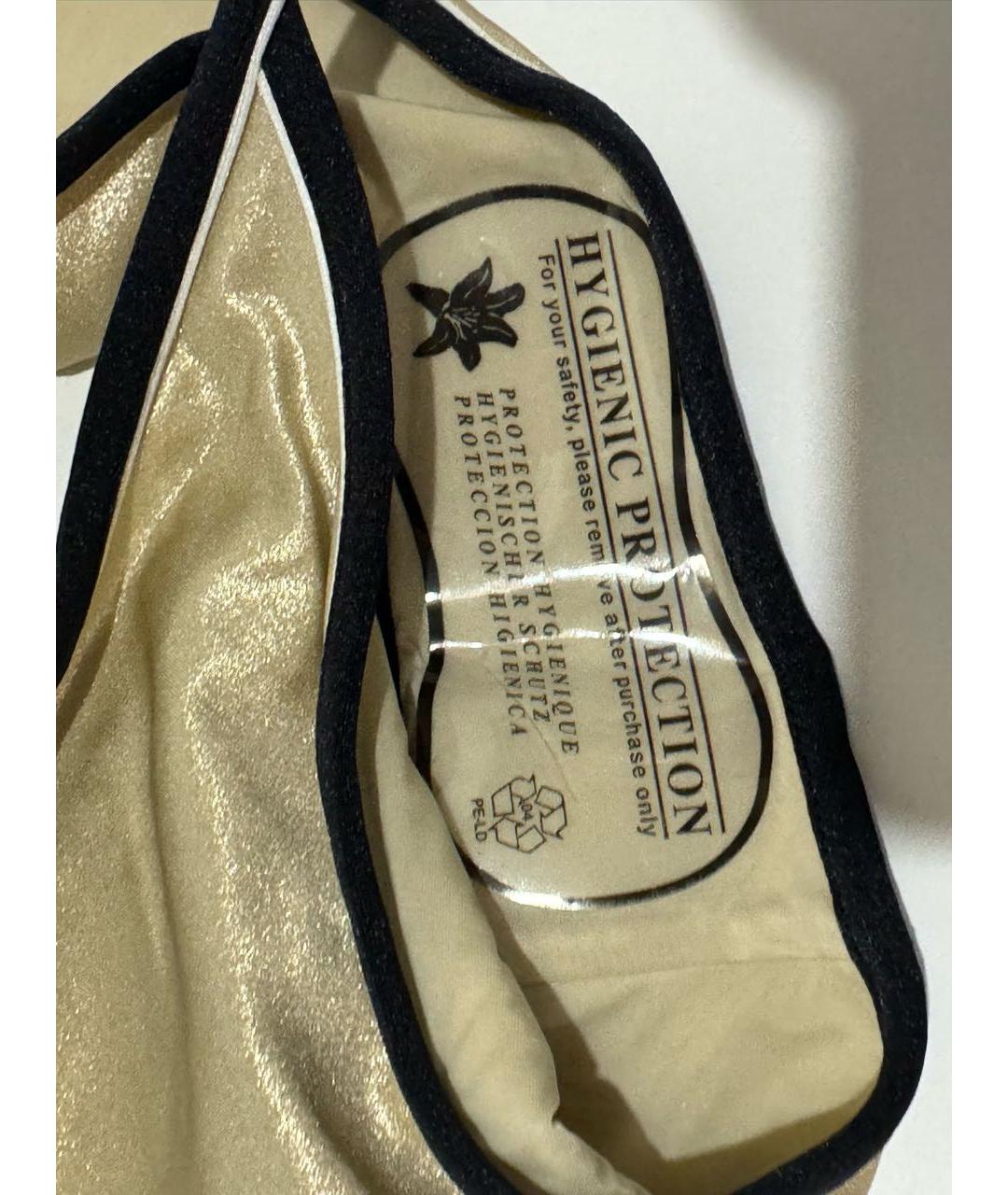 CHANEL Золотой купальник, фото 3