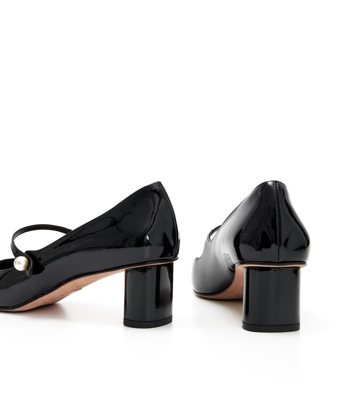 CHRISTIAN DIOR Черные туфли из лакированной кожи, фото 5