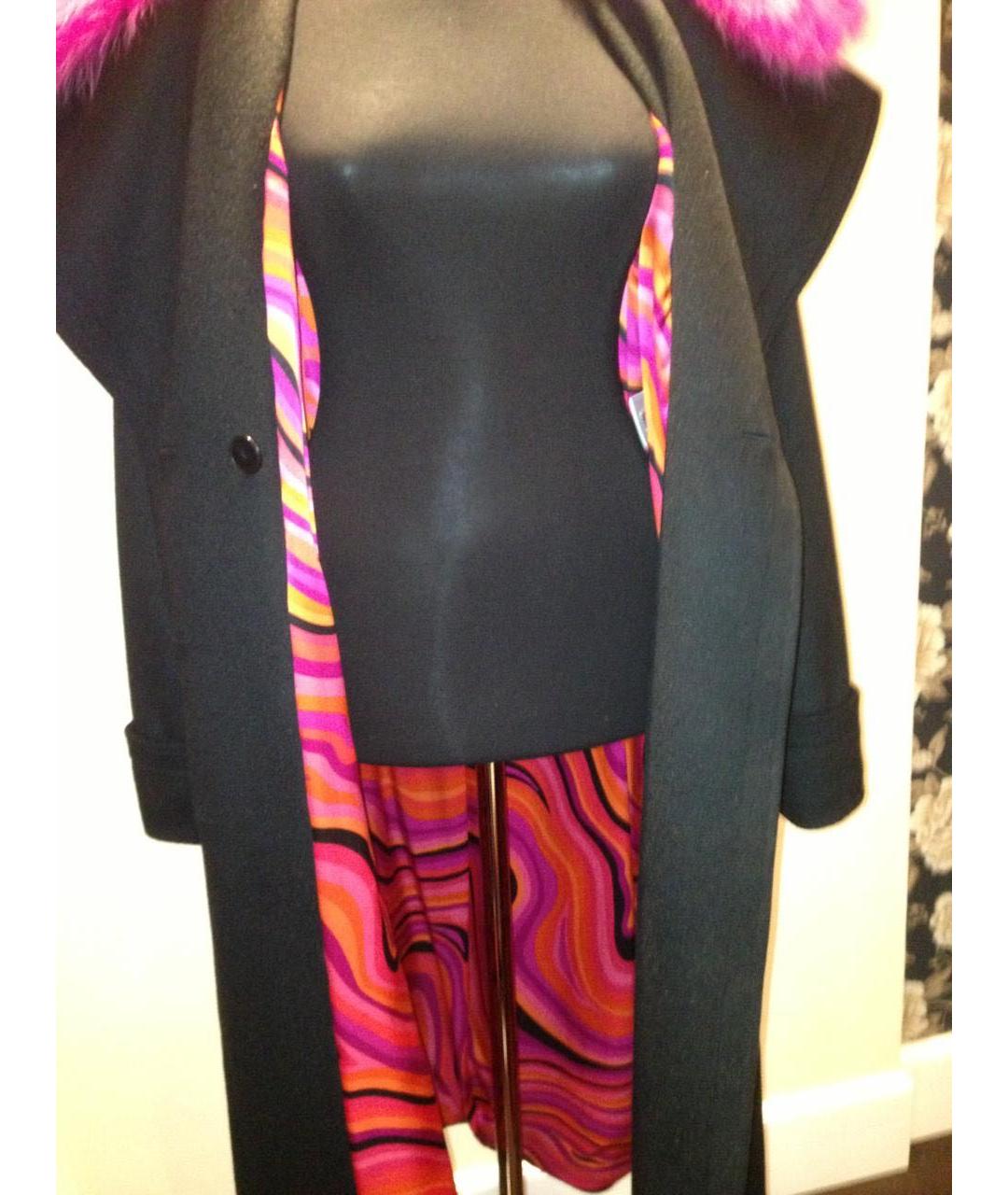 ESCADA Черное шерстяное пальто, фото 8