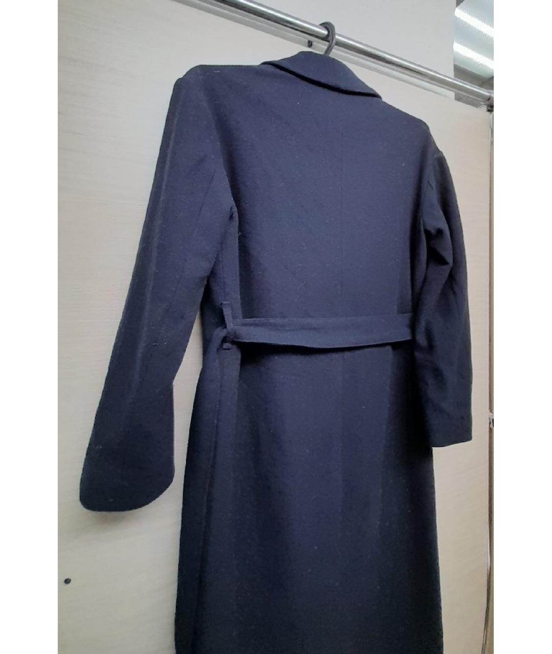 LEVI'S Темно-синее шерстяное пальто, фото 5