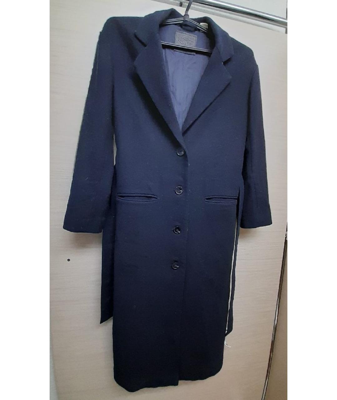 LEVI'S Темно-синее шерстяное пальто, фото 9