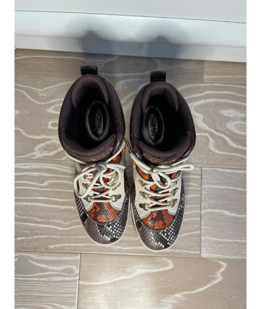 MICHAEL KORS Мульти кожаные ботинки, фото 3