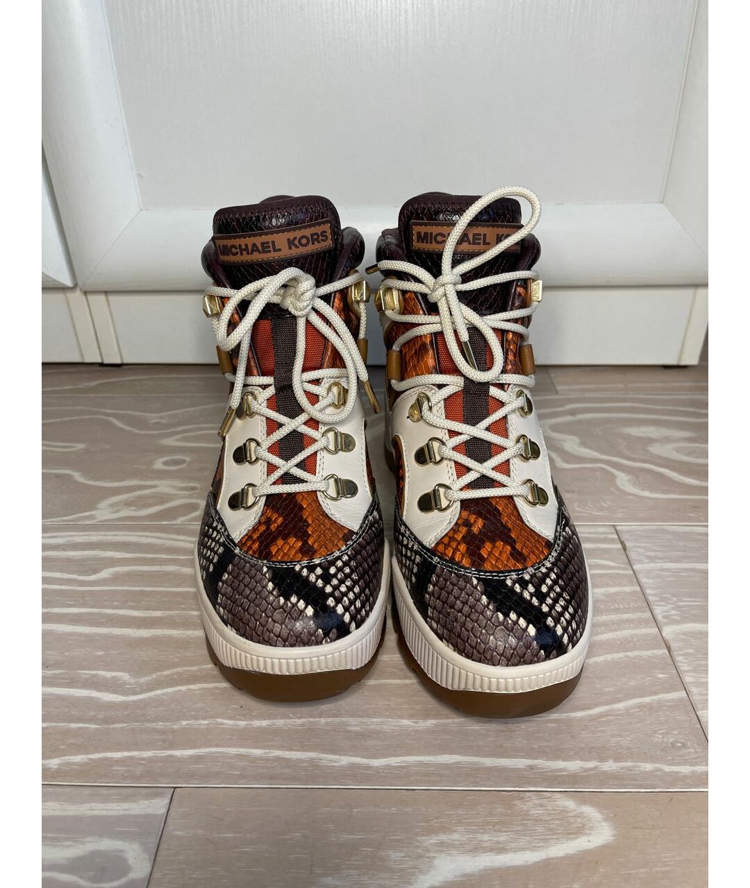 MICHAEL KORS Мульти кожаные ботинки, фото 2