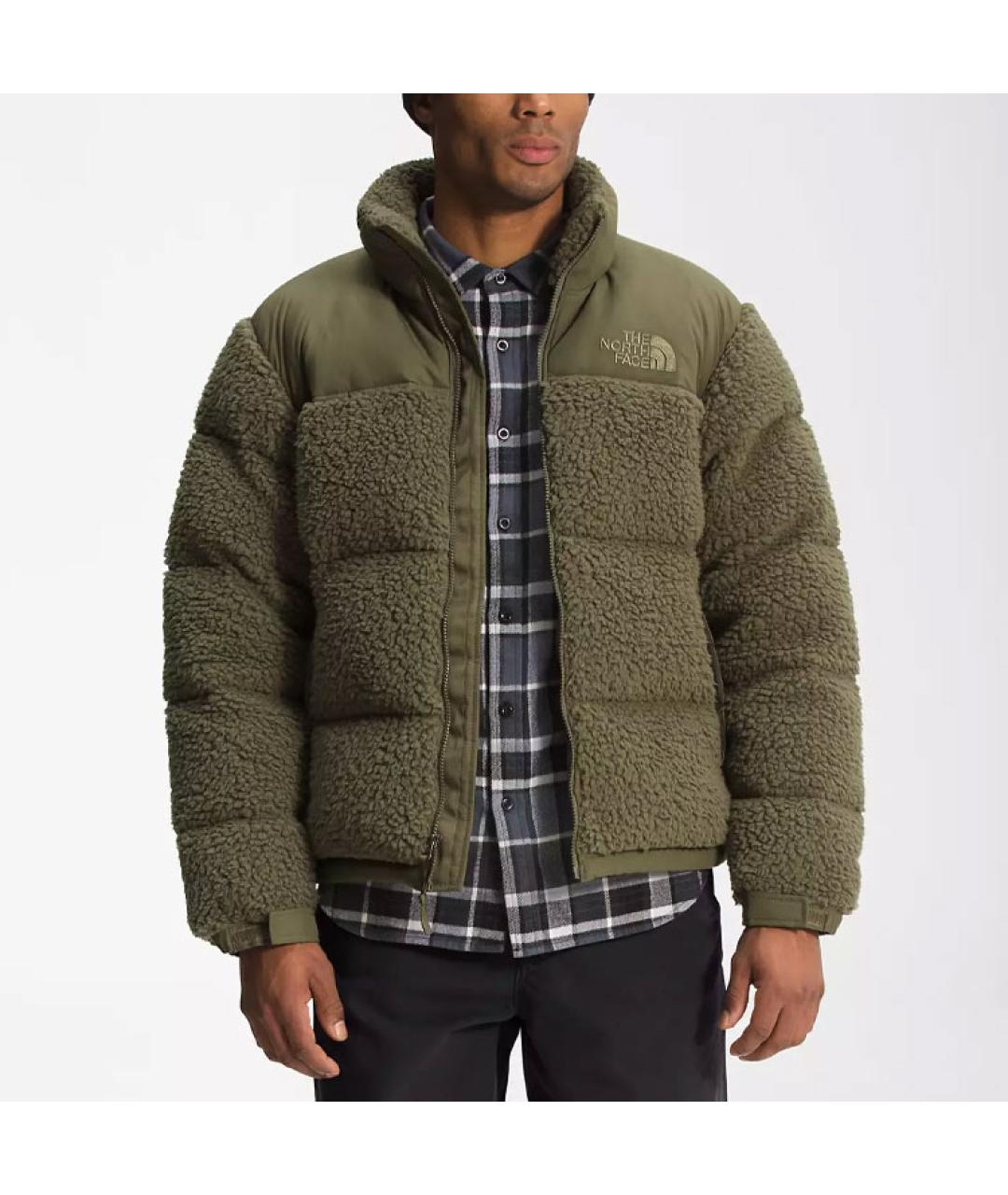 THE NORTH FACE Зеленый пуховик, фото 3