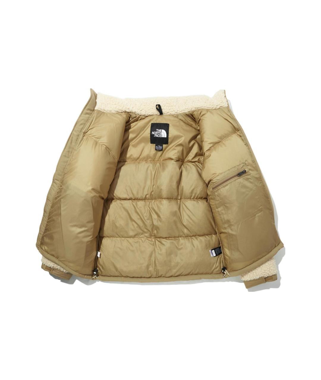 THE NORTH FACE Желтый пуховик, фото 3
