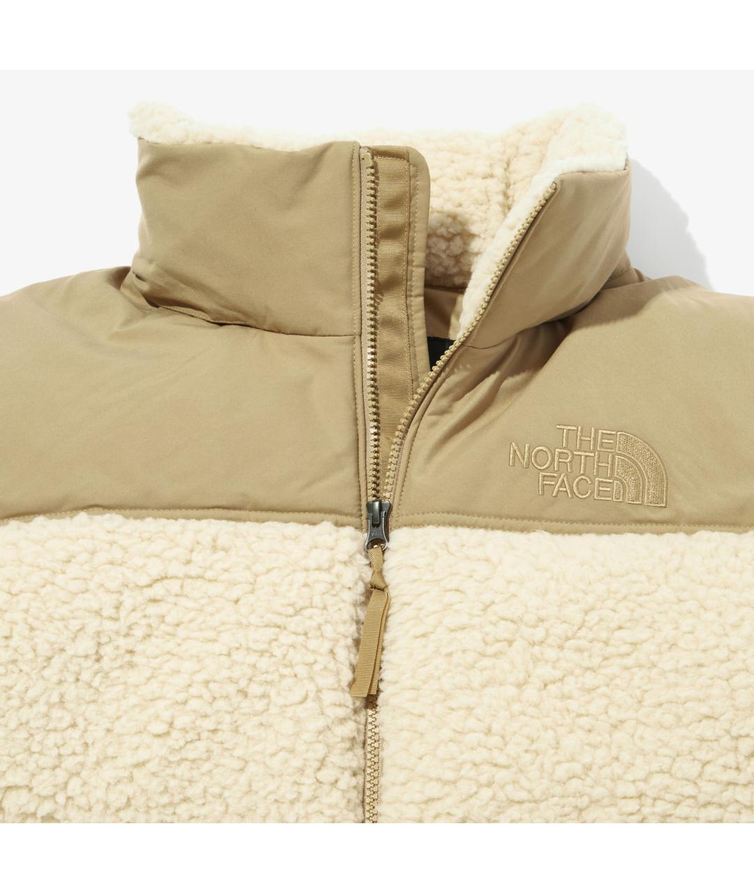 THE NORTH FACE Желтый пуховик, фото 4