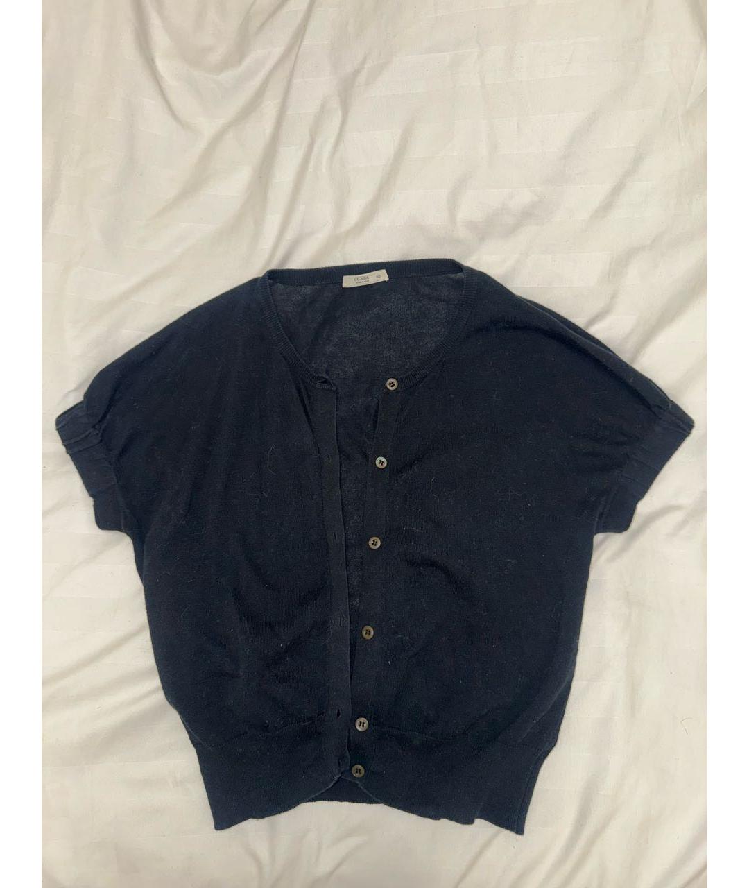 PRADA Черный хлопковый кардиган, фото 9