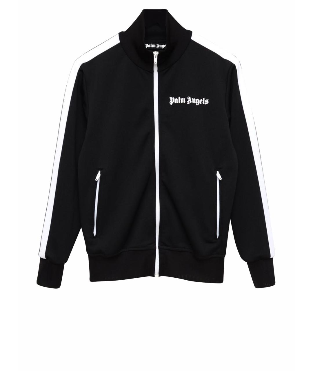 PALM ANGELS Черная полиэстеровая спортивная куртка, фото 1