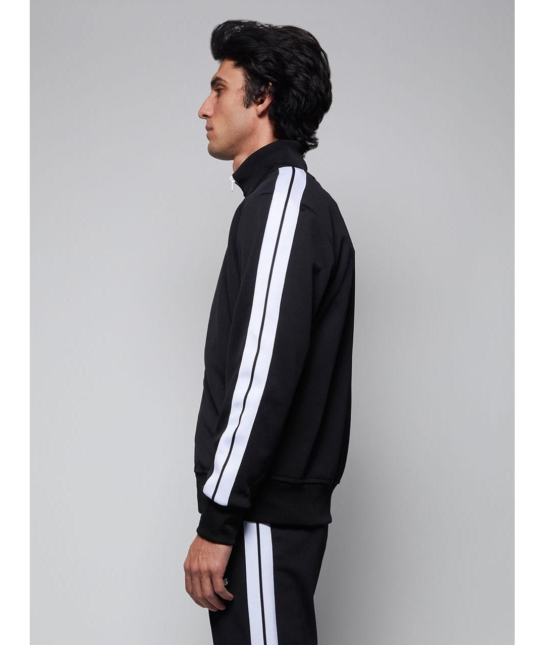 PALM ANGELS Черная полиэстеровая спортивная куртка, фото 7