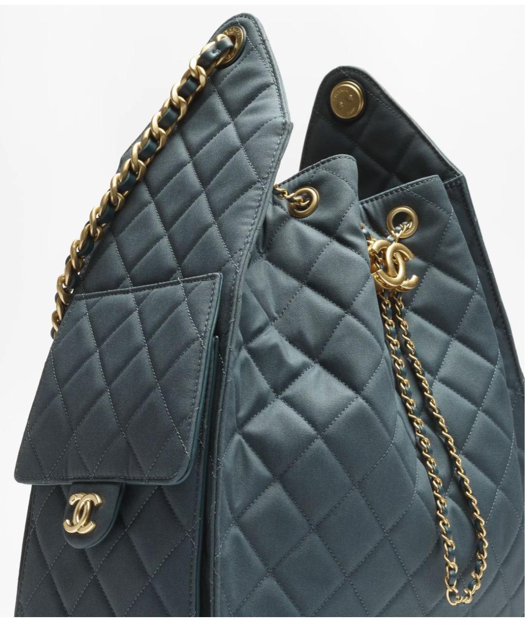 CHANEL Черная кожаная сумка через плечо, фото 3