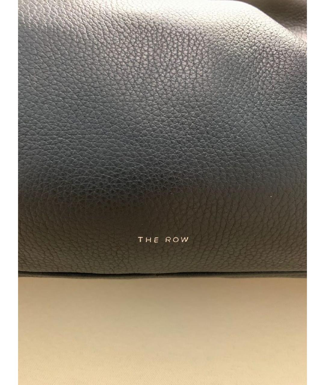 THE ROW Черная кожаная сумка через плечо, фото 5