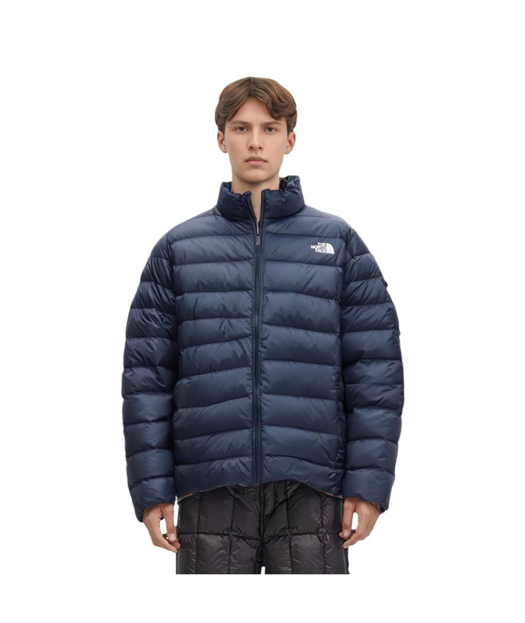 THE NORTH FACE Синий пуховик, фото 5