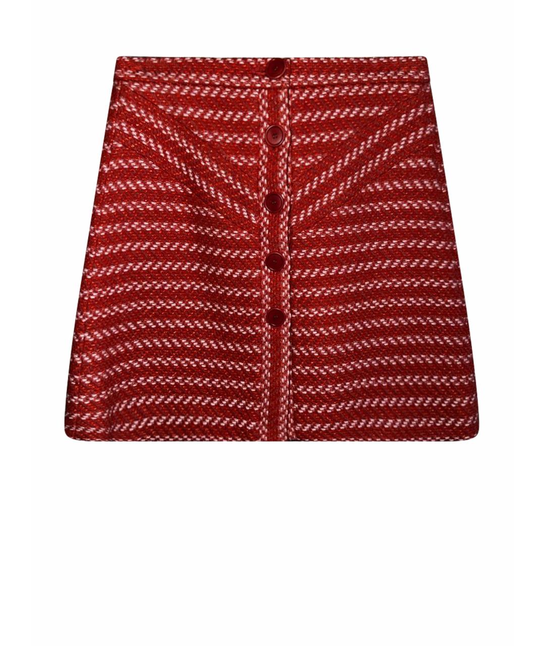 MAJE Мульти юбка мини, фото 1