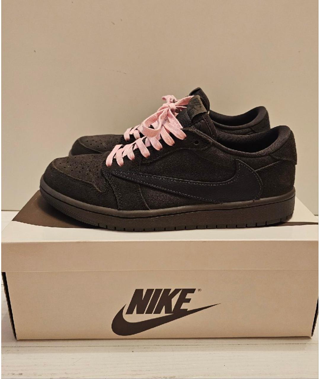 JORDAN Коричневые замшевые кеды, фото 8