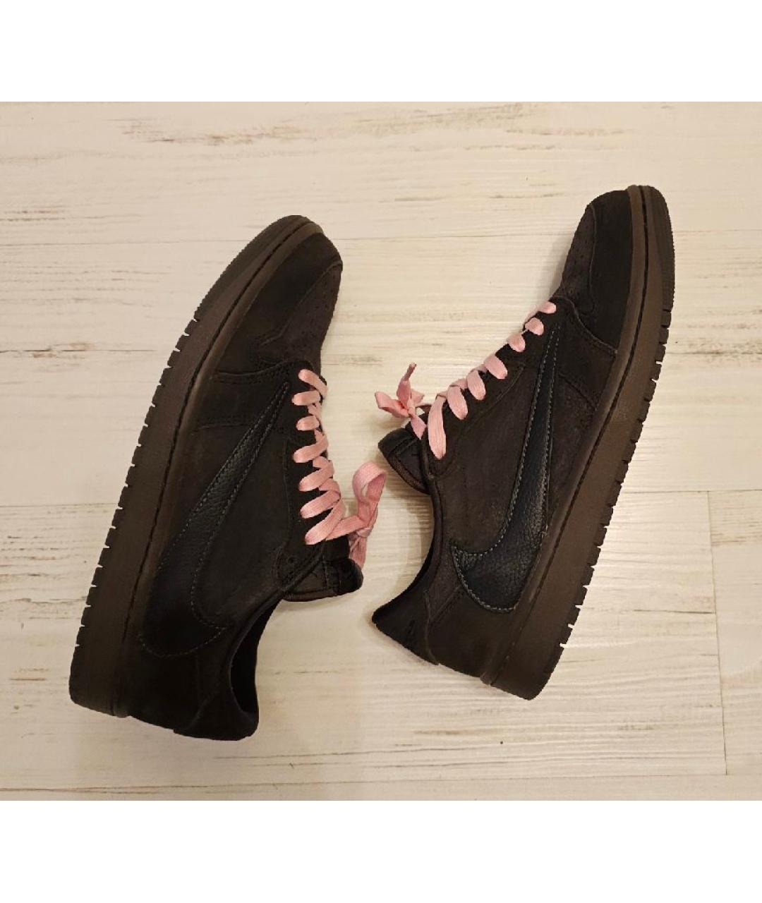 JORDAN Коричневые замшевые кеды, фото 3