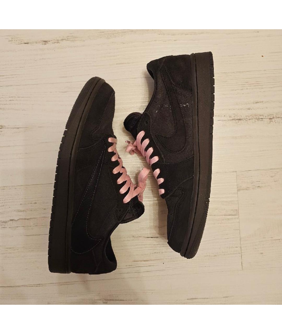 JORDAN Коричневые замшевые кеды, фото 7