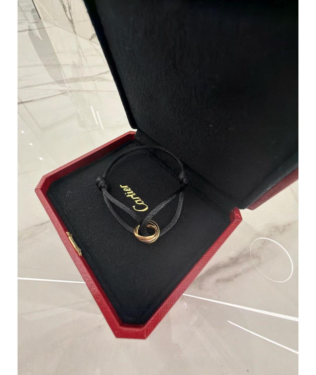 CARTIER Черный браслет из желтого золота, фото 5