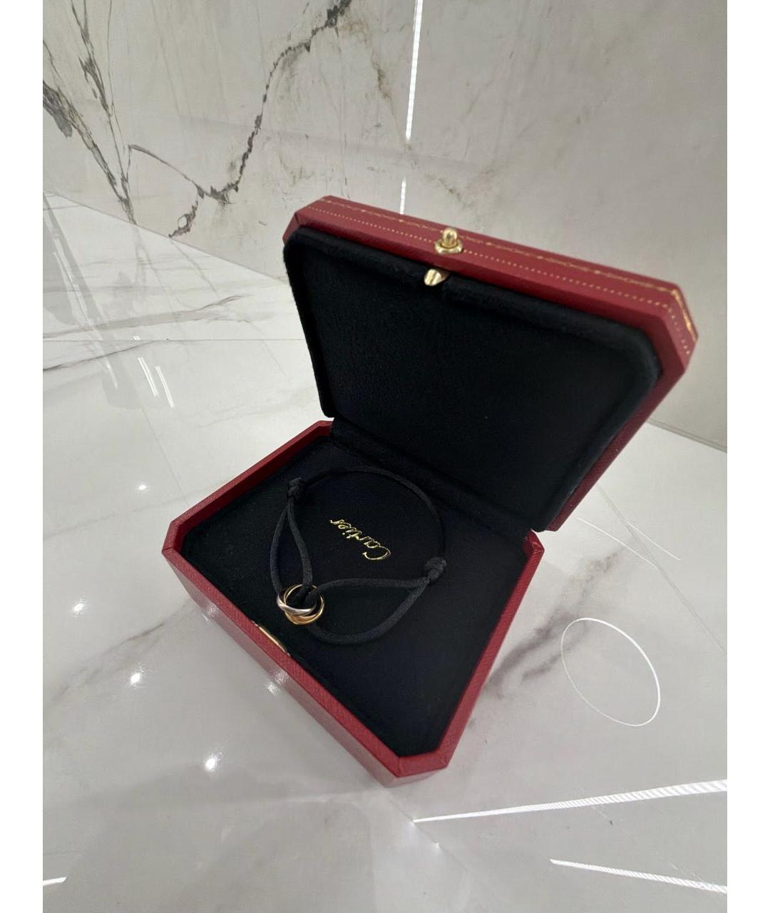 CARTIER Черный браслет из желтого золота, фото 3