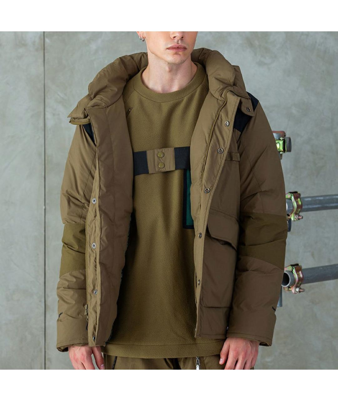 THE NORTH FACE Зеленый пуховик, фото 5