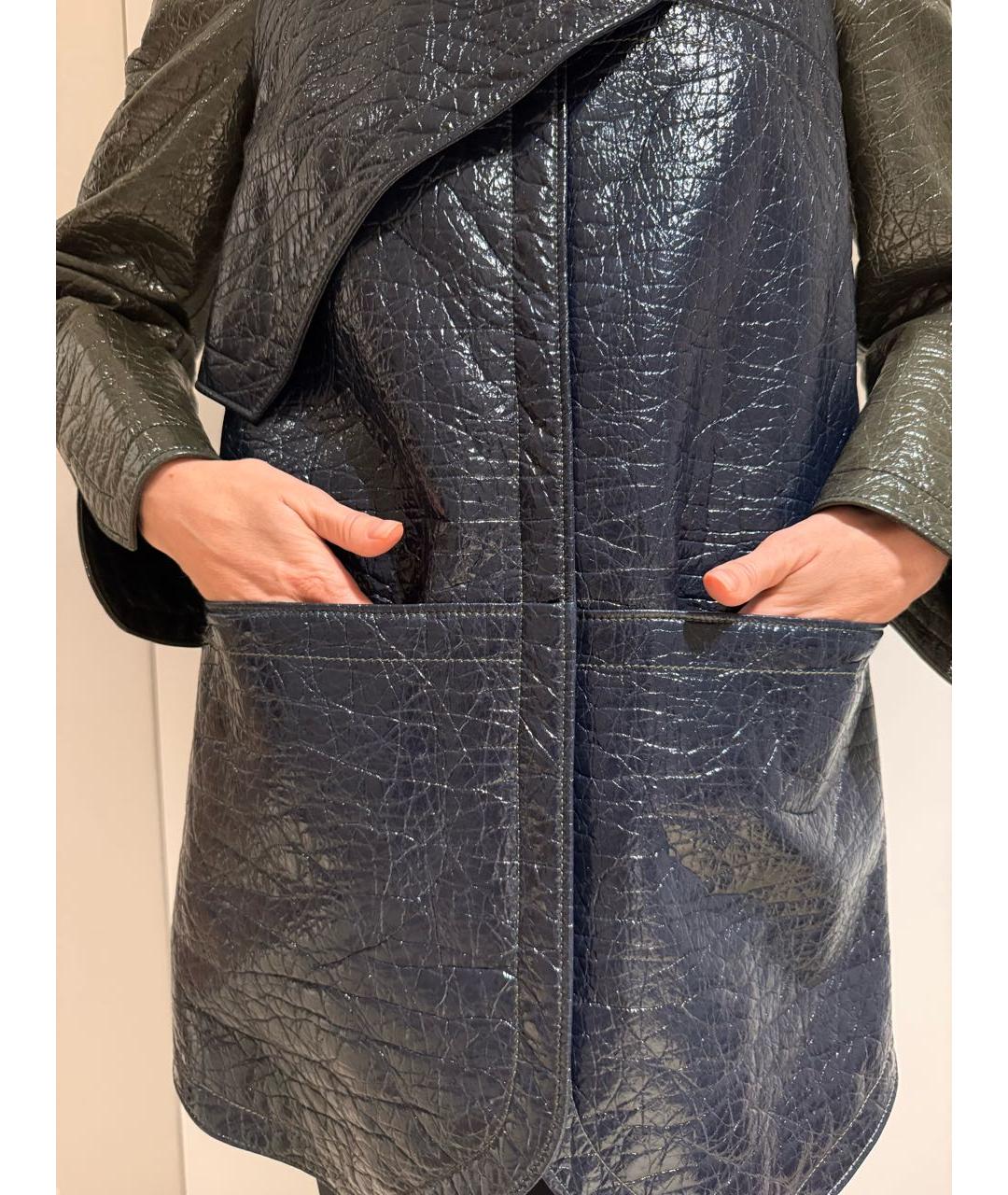 BALENCIAGA Мульти кожаный тренч/плащ, фото 8