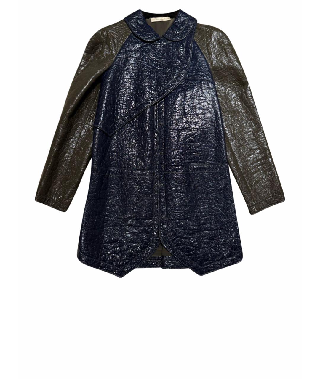 BALENCIAGA Мульти кожаный тренч/плащ, фото 1