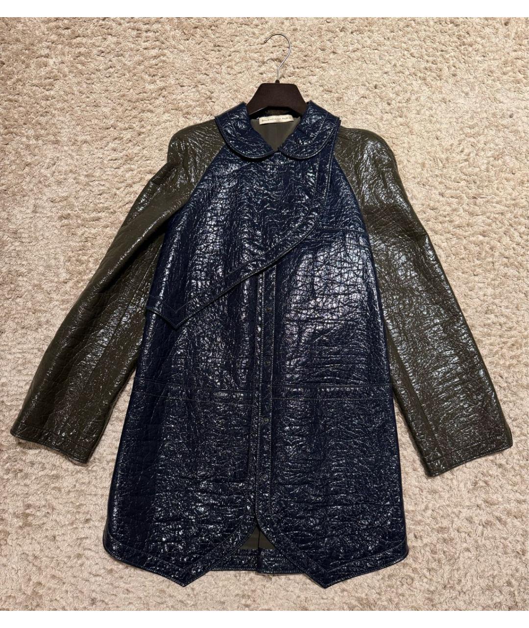 BALENCIAGA Мульти кожаный тренч/плащ, фото 9