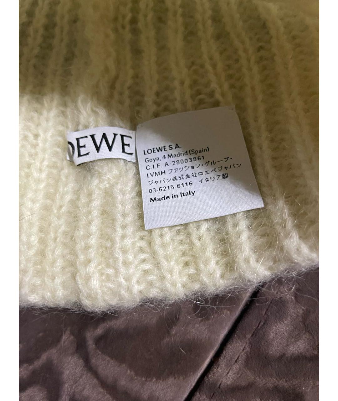 LOEWE Белая шапка, фото 4