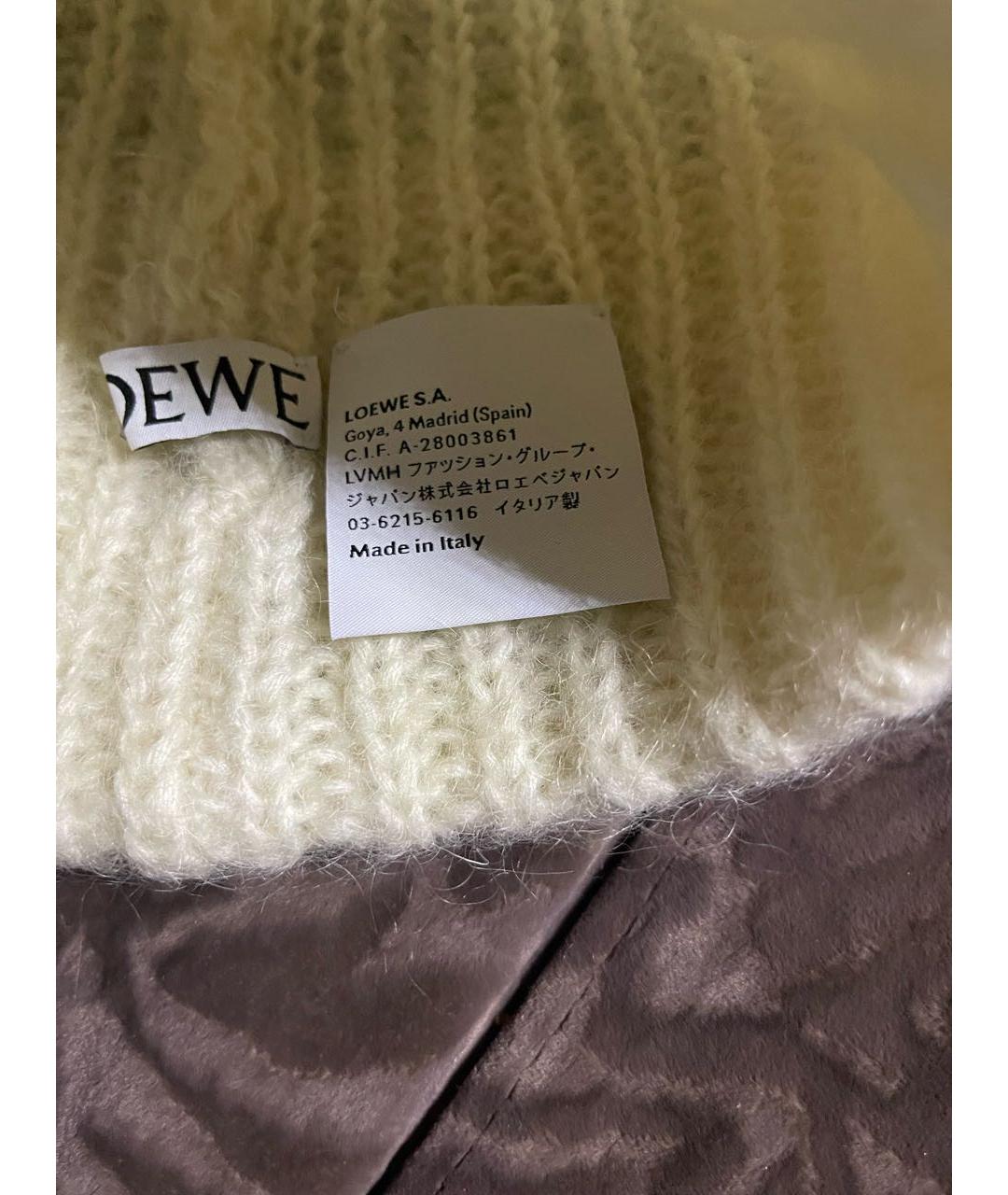 LOEWE Белая шапка, фото 5