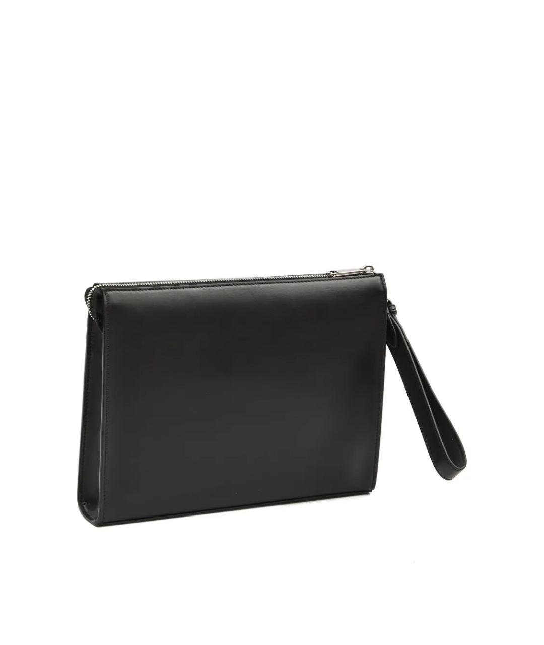 FENDI Черная кожаная папка для документов, фото 2