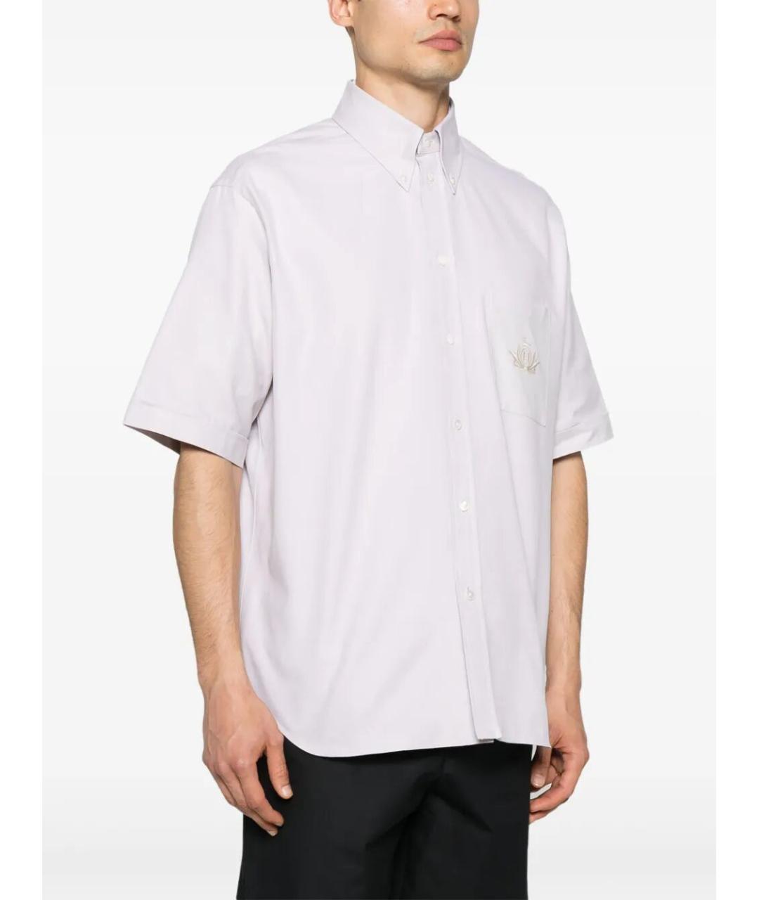 FENDI Бежевая хлопковая кэжуал рубашка, фото 2