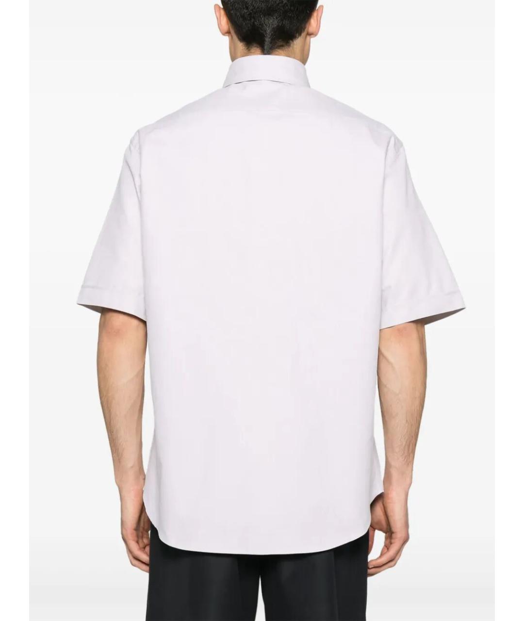 FENDI Бежевая хлопковая кэжуал рубашка, фото 3