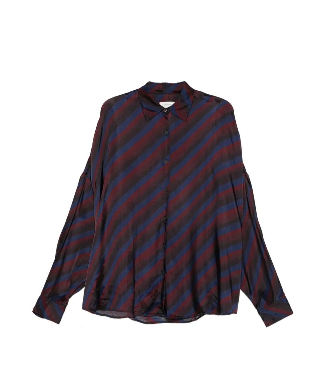 DRIES VAN NOTEN Мульти вискозная рубашка, фото 1