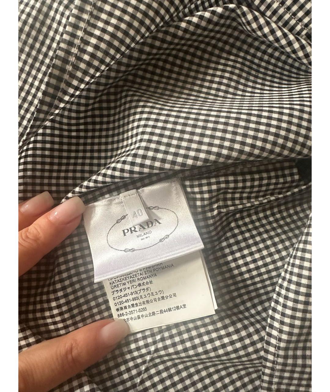 PRADA Мульти хлопковый костюм с брюками, фото 4