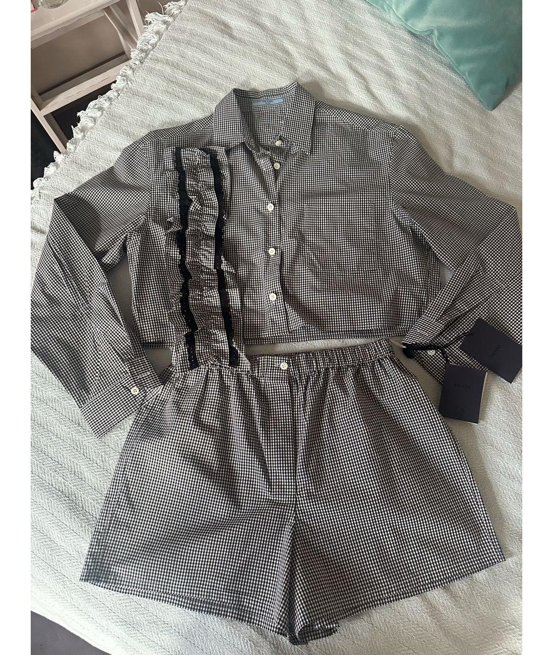 PRADA Мульти хлопковый костюм с брюками, фото 6