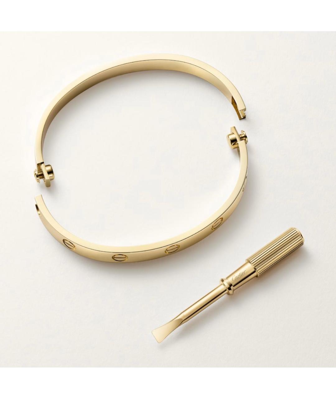 CARTIER Браслет из желтого золота, фото 3