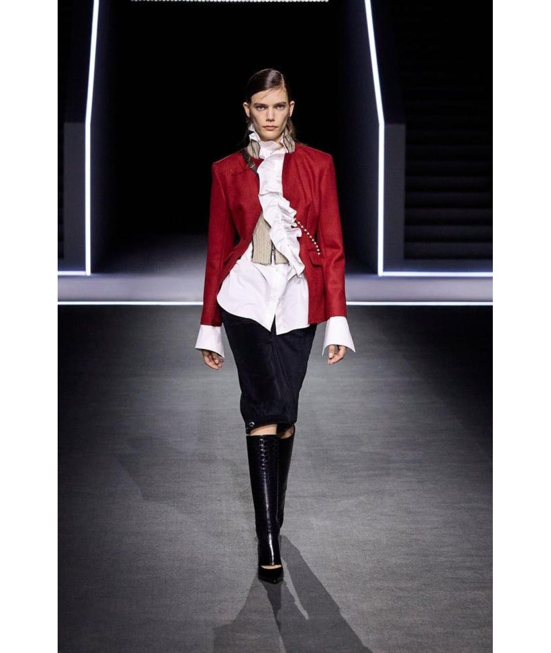 CHRISTIAN DIOR Черные шерстяные бриджи, фото 2